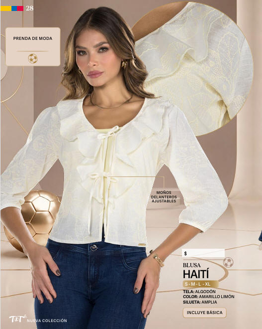 Blusa Haiti