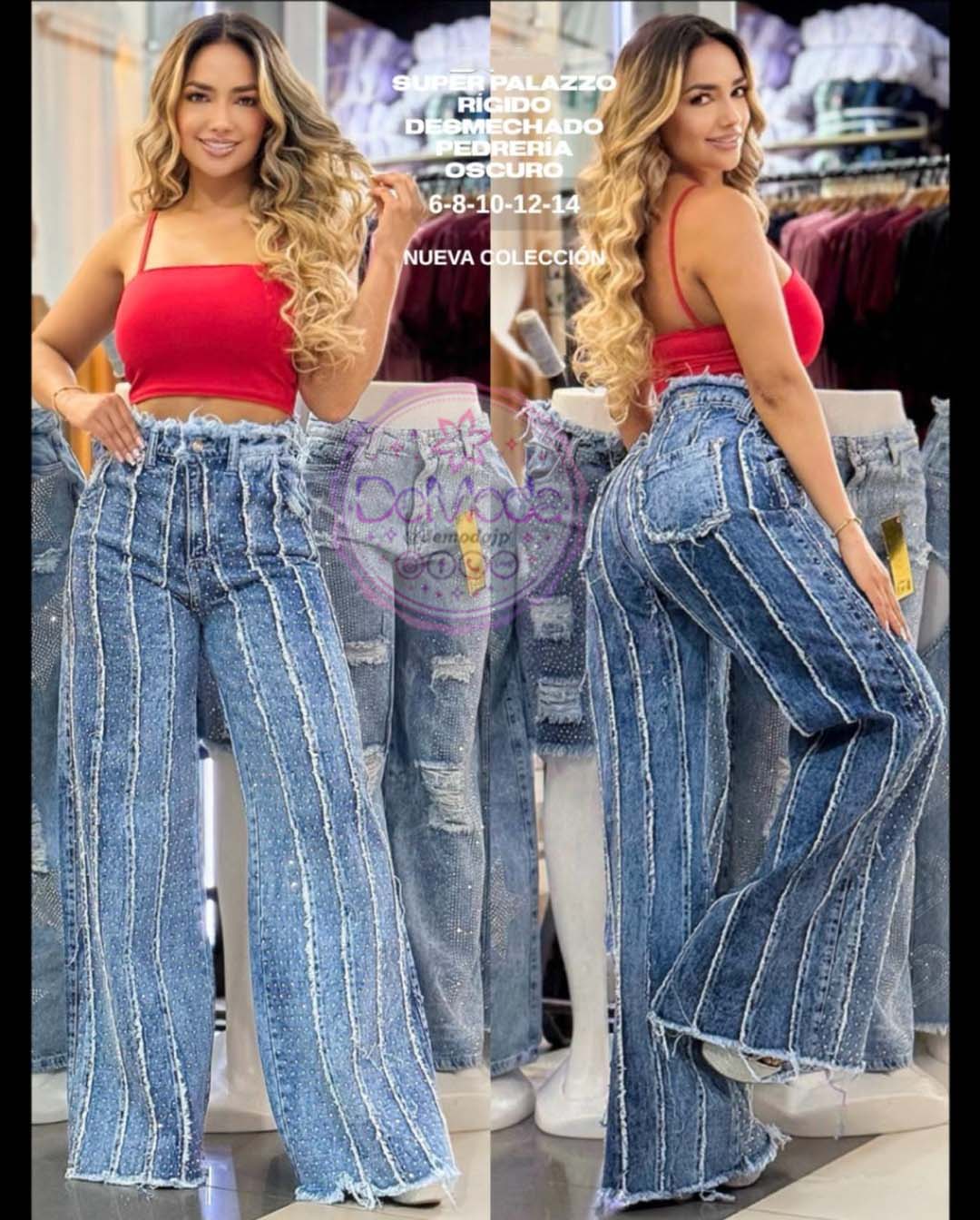 Jeans Desmechado