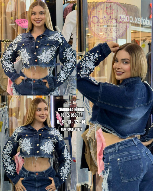 Chaqueta Flores 2