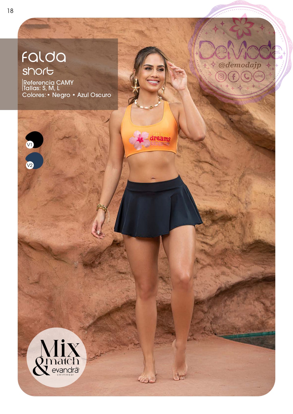 Salida Falda Short Camy