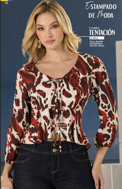 Blusa Tentacion