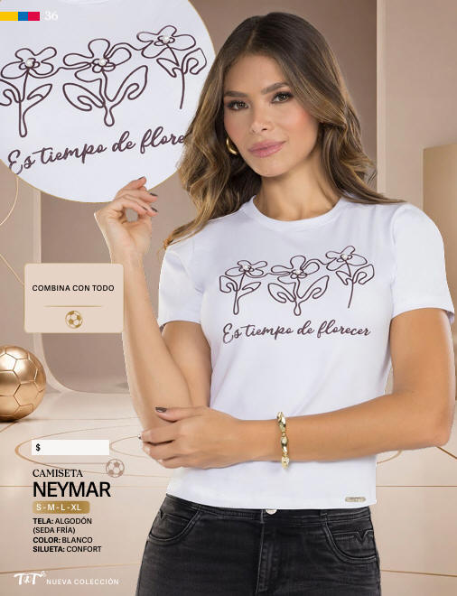 Blusa Neymar