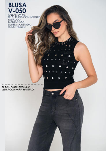 Blusa V-050