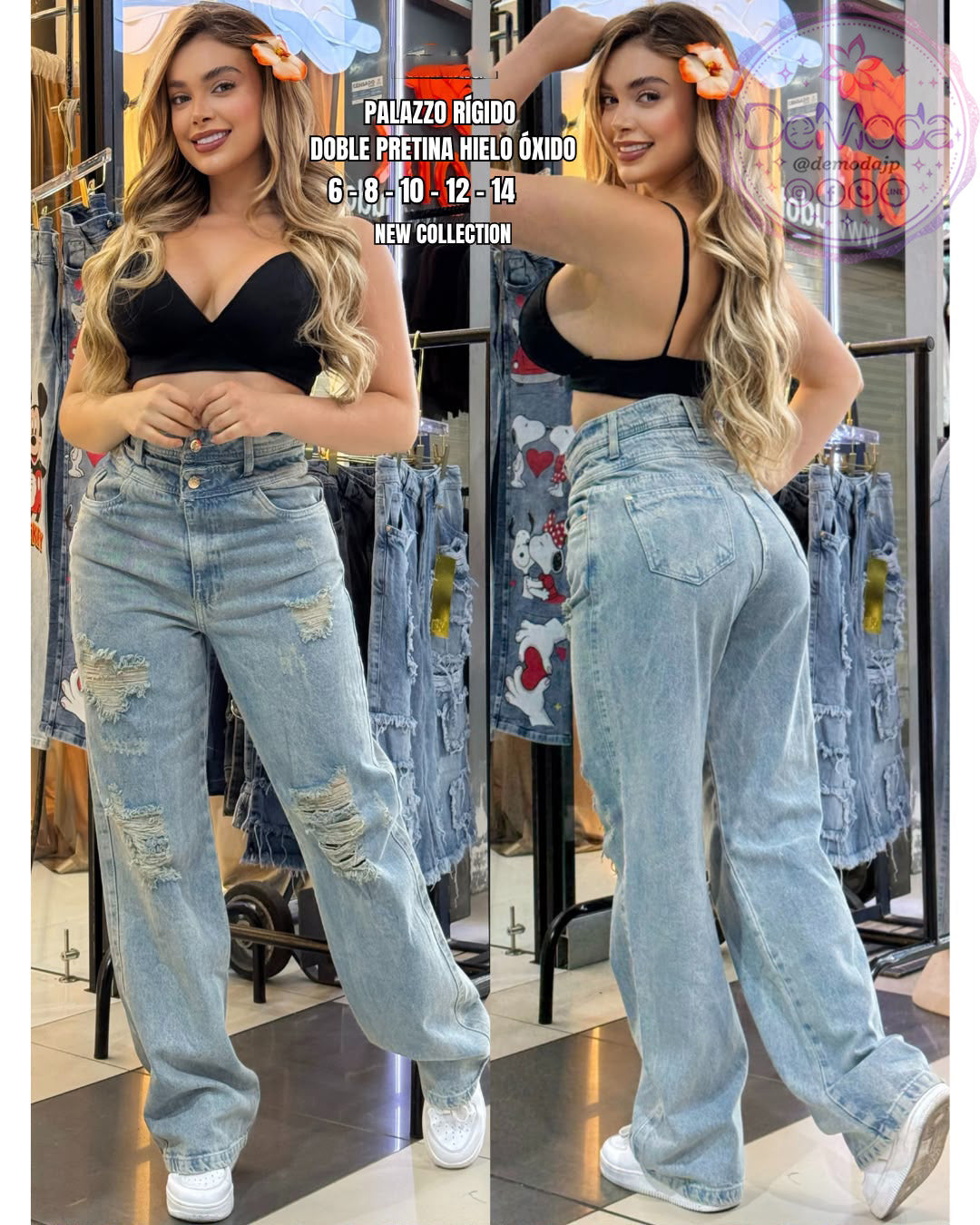 Jeans Doble pretina 2